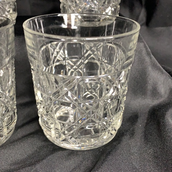 Set of 4 Luminarc Verrerie D'arques double old fashioned rocks / whiskey glasses - Picture 2 of 8